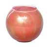 4" Coral Rose Esque Polished Globe Candle