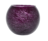 5" Amethyst Galaxy Polished Globe Candle