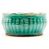 Bourbon Maple Sugar French Farmhouse Bowl Swan Creek Candle (Color: Turquoise)