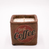 Cinnamon Hazelnut Latte American Highway "Best Coffee" Small Square Pot Swan Creek Candle