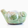 Cranberry Apple Crisp Bird Pottery Swan Creek Candle (Color: Teal)