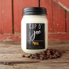 Cup O' Joe 13 oz. Mason Jar Candle by Milkhouse Candle Creamery