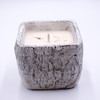 Fresh-Cut Christmas Tree White Woods Small Square Pot Swan Creek Candle