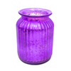 Frosted Cranberry & Sugared Vanilla Purple 24 oz. Gilded Glass Large Jar Swan Creek Candle