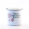 Gingerbread Festive Holiday Enamelware Small Canister Swan Creek Candle