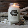 Marshmallow Fireside 13 oz. Ltd. Edition Fall Mason Jar by Milkhouse Candle Creamery