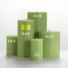 Pineapple Cilantro 4 x 8 Round Pillar Illume Candle