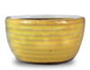 Pink Champagne & Strawberries Swan Creek Ribbed Bowl Candle (Color: Yellow)