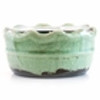Spiced Sangria Ruffled Bowl Swan Creek Candle (Color: Teal)