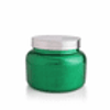 Volcano 48 oz. Metallic Green Jumbo Holiday Jar Candle by Capri Blue