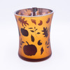 WoodWick  Candles Pumpkin Butter Dancing Glass