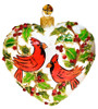 Holly Heart Ornament