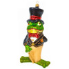 4-Inch Froggy Courtin' Ornament by HeARTfully Yours