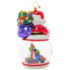 Santa's Magic Snow Globe Ornament