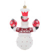 Cheery Snowman Juggler Ornament