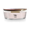 WoodWick Sheer Tuberose Ellipse Candle with Hearthwick Flame
