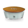 WoodWick Sagewood & Seagrass Ellipse Candle with Hearthwick Flame