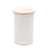 Warm Cinnamon Buns White Collection Round Canister Swan Creek Candle