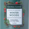 Winter Woods 11 oz. Classic Cylinder Jar Colonial Candle