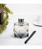 Grey Geometry Diffuser with 180mL Cotton Caress Fragrance Oil - Lampe Berger by Maison Berger