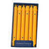Butterscotch 10" Unscented Classic Taper 12-Pack Colonial Candle