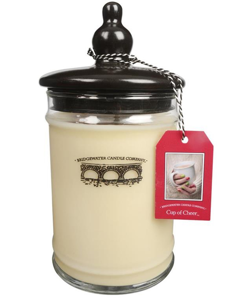 Rechthoek Te vorst Cup of Cheer Large Jar Candle 18.5 oz. - Bridgewater Candles