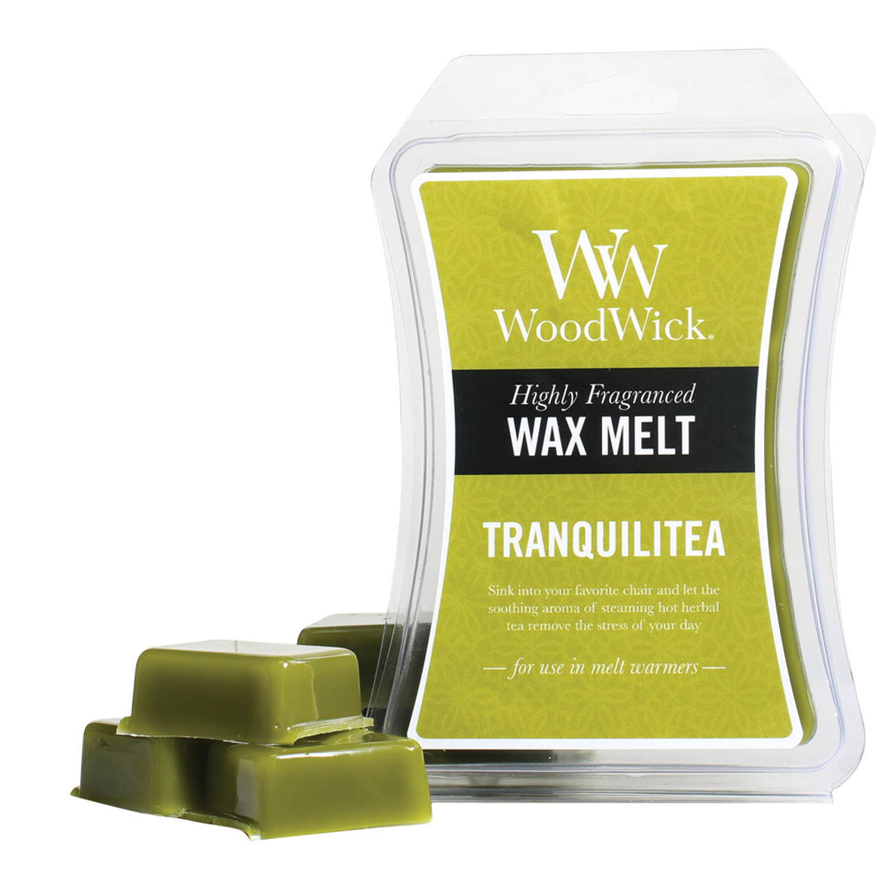 WoodWick Tranquilitea 3 oz. Hourglass Wax Meltat Candles To My Door