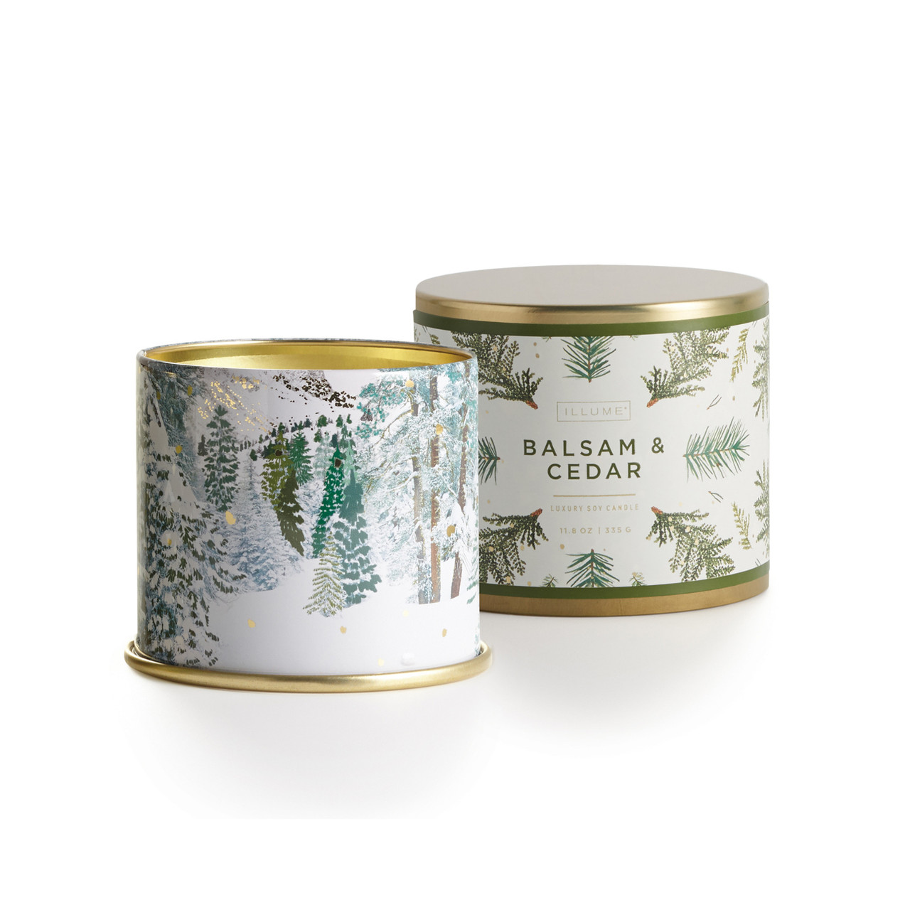 Illume Balsam & Cedar Candle - Thumbnail 3