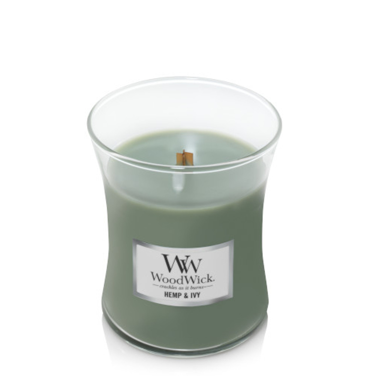 WoodWick Hemp & Ivy Medium Jar Candleat Candles To My Door