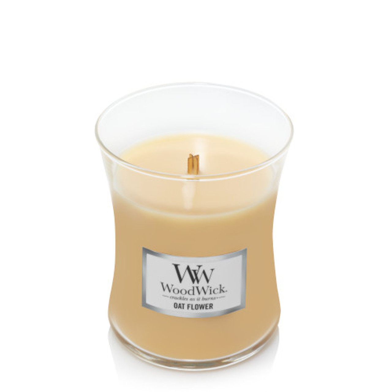 WoodWick Oat Flower Medium Jar Candle