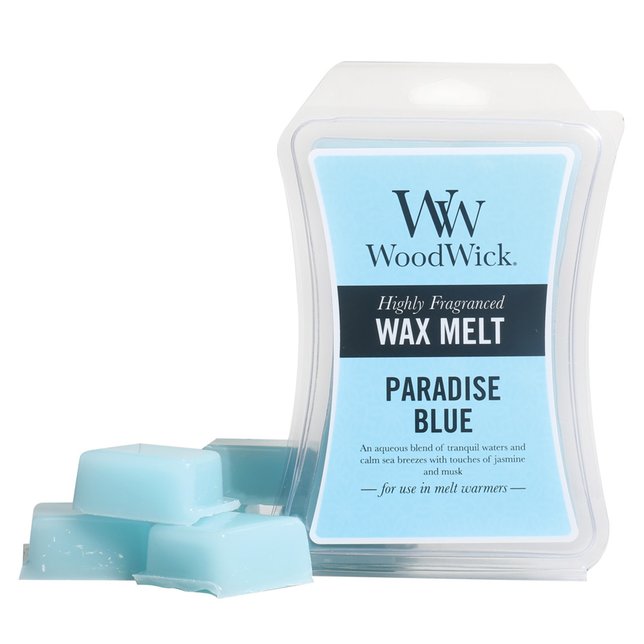WoodWick Paradise Blue 3 oz. Hourglass Wax Meltat Candles To My Door