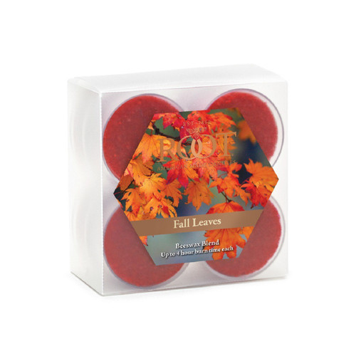 Fall Leaves Beeswax Blend Tealights by Root