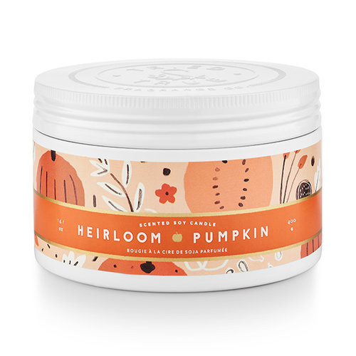 Heirloom Pumpkin 14.1 oz. Large Tin Candle by Tried & True