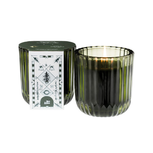 The Smell of the Tree Ribbed Candle by Aromatique