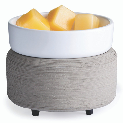 Grey Texture 2-in-1 Classic Fragrance Warmer