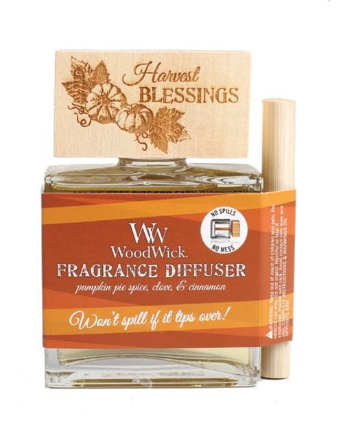 WoodWick *Harvest Blessings  Laser Etched Spill-Proof Diffuser