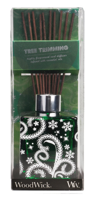 WoodWick *Tree Trimmings Dancing Glass  5 oz. Reed Diffuser