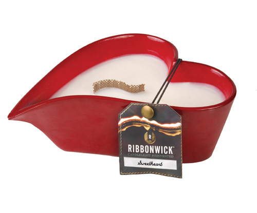 Sweetheart Spring Collection RibbonWick Candle