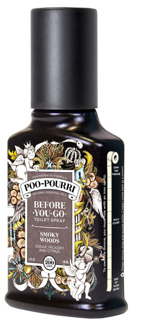 4 oz. Smoky Woods Poo-Pourri Bathroom Spray