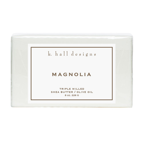 Magnolia 8 oz. Triple Milled Bar Soap by K. Hall Designs