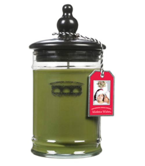 *Mistletoe Wishes Large Jar Candle 18.5 oz. - Bridgewater Candles-