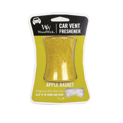 WoodWick Apple Basket  Car Vent Freshener