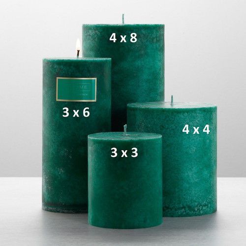 Cactus Verde 4 x 8 Round Pillar Illume Candle