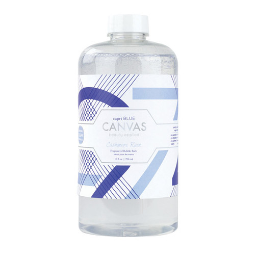 Cashmere Rain 28 oz. Canvas Collection Bubble Bath by Capri Blue