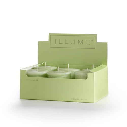 Cloverleaf Nectar 6-Pack Votive Illume Candle