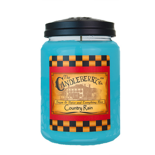 Candleberry Candles Country Rain 26 oz. Large Jar