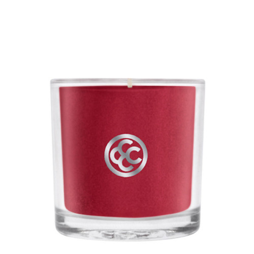 Cranberry Cosmo Glass Votive Colonial Candle