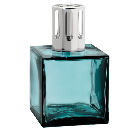 Cube Blue Fragrance Lamp by Lampe Berger