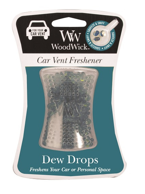 WoodWick Dew Drops  Car Vent Freshener