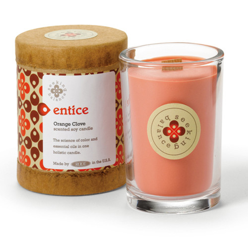 Entice (Orange Clove) Seeking Balance 6.5 oz. Candle by Root